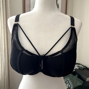 Ashley Graham AG black bra size 40ddd